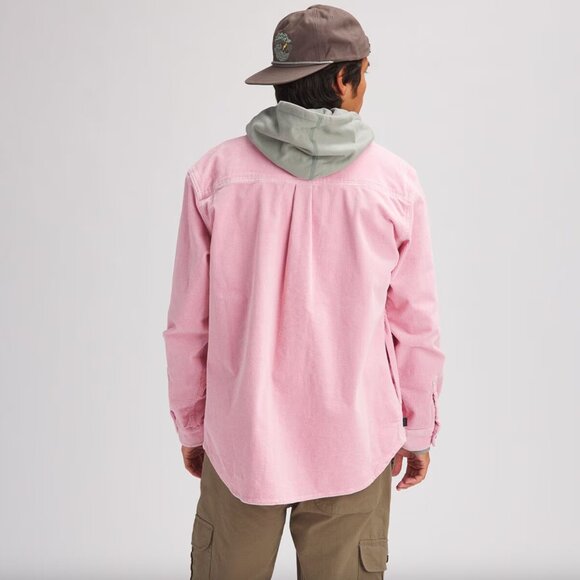 ⬇️ Stoic Corduroy Overshirt - Men's in Pink Size Medium - Picture 5 of 12